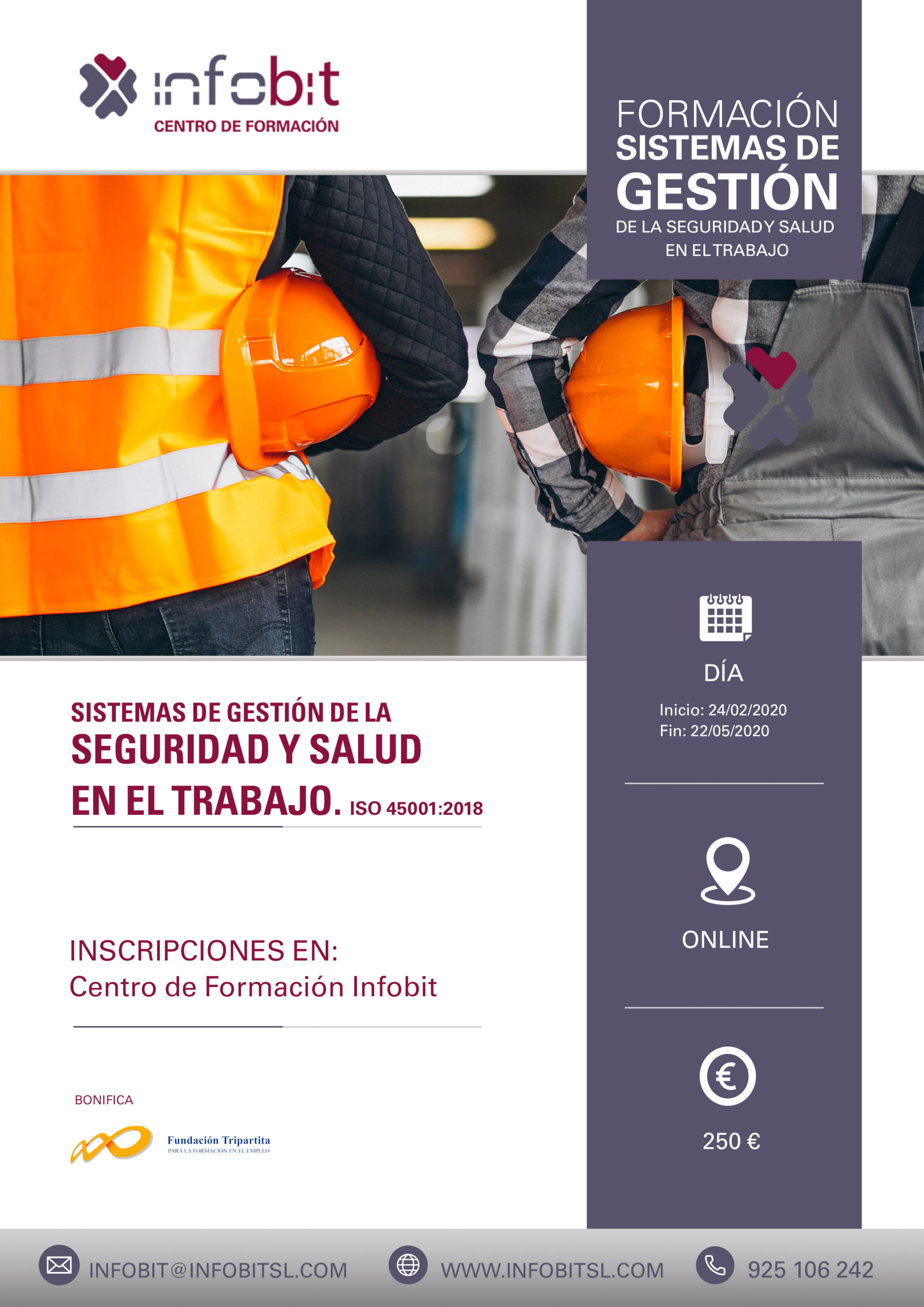 Seguridad Y Salud En El Trabajo. ISO 45001